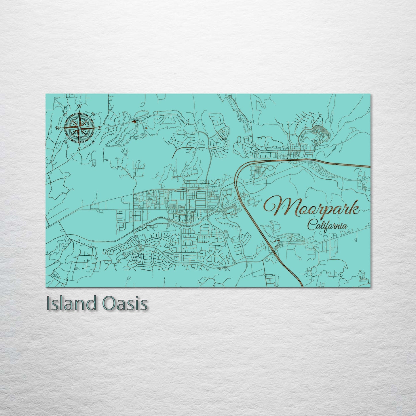 Moorpark, California Street Map