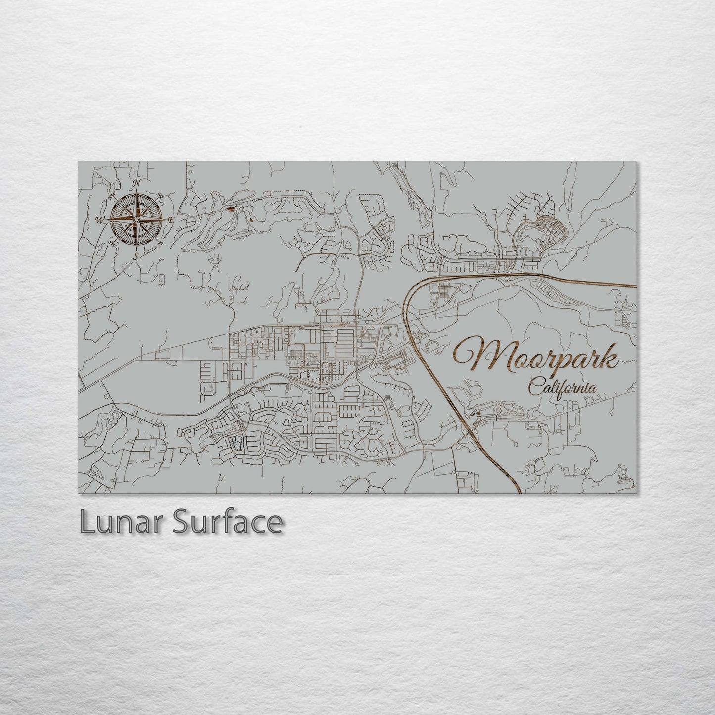 Moorpark, California Street Map