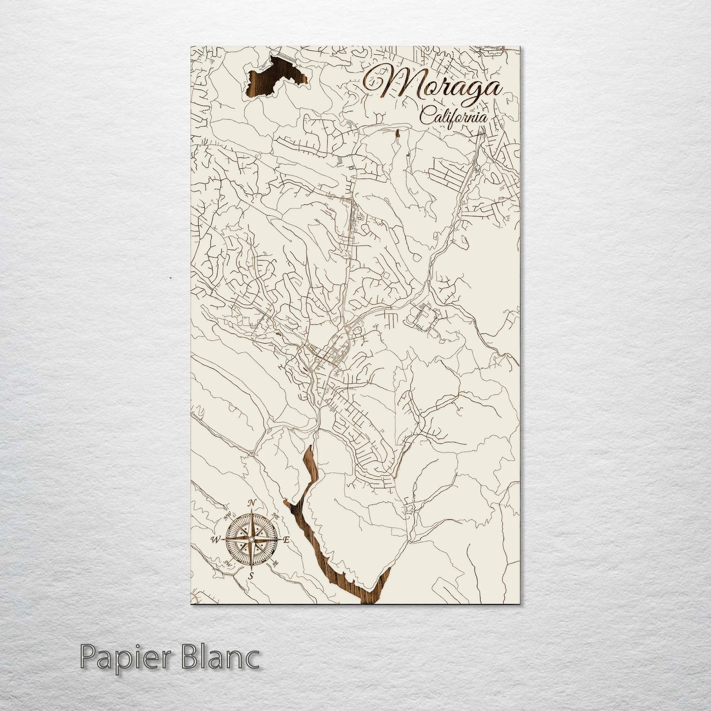 Moraga, California Street Map