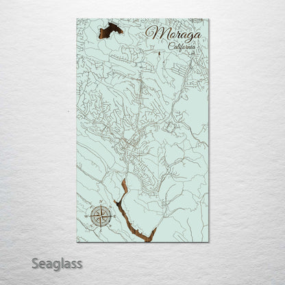 Moraga, California Street Map