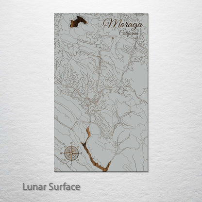 Moraga, California Street Map