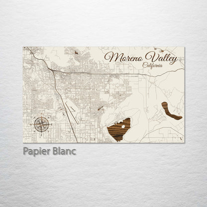 Moreno Valley, California Street Map