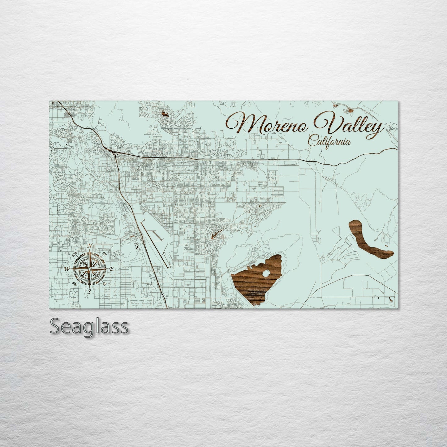 Moreno Valley, California Street Map