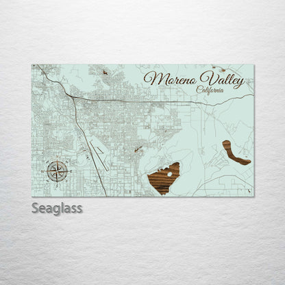 Moreno Valley, California Street Map