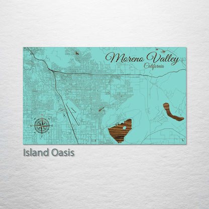 Moreno Valley, California Street Map