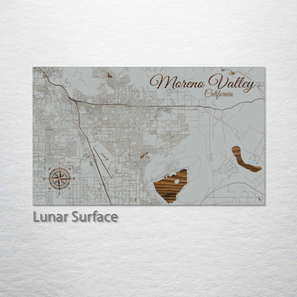 Moreno Valley, California Street Map