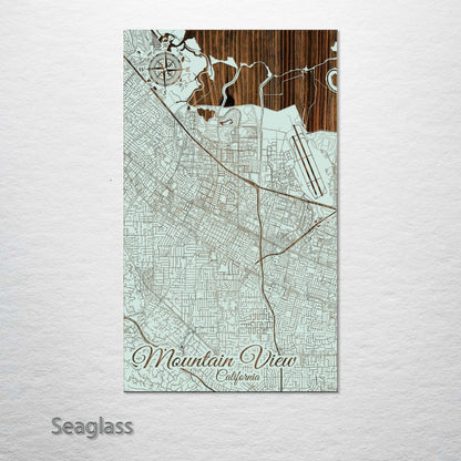 Mountain View, California Street Map