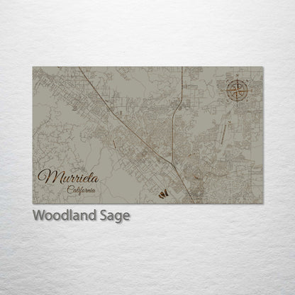 Murrieta, California Street Map