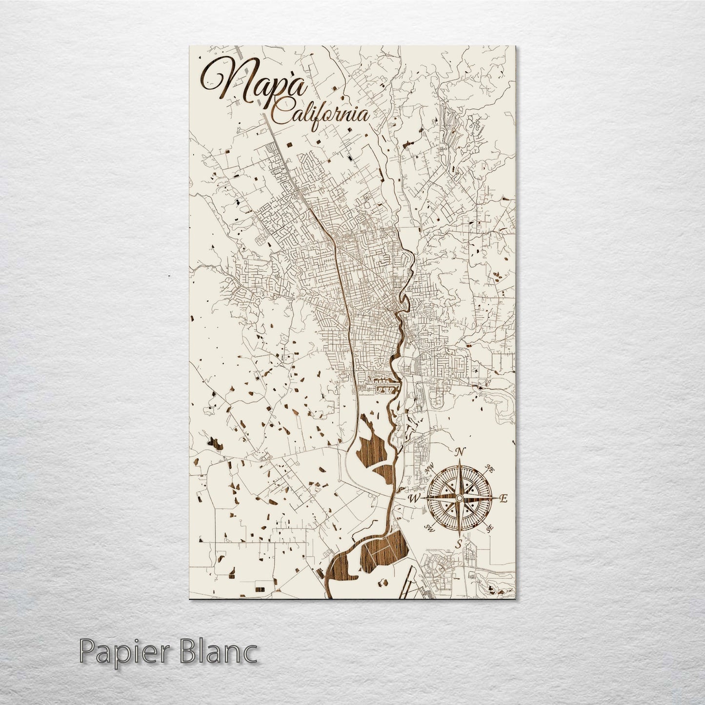 Napa, California Street Map