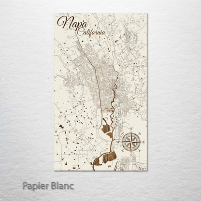 Napa, California Street Map