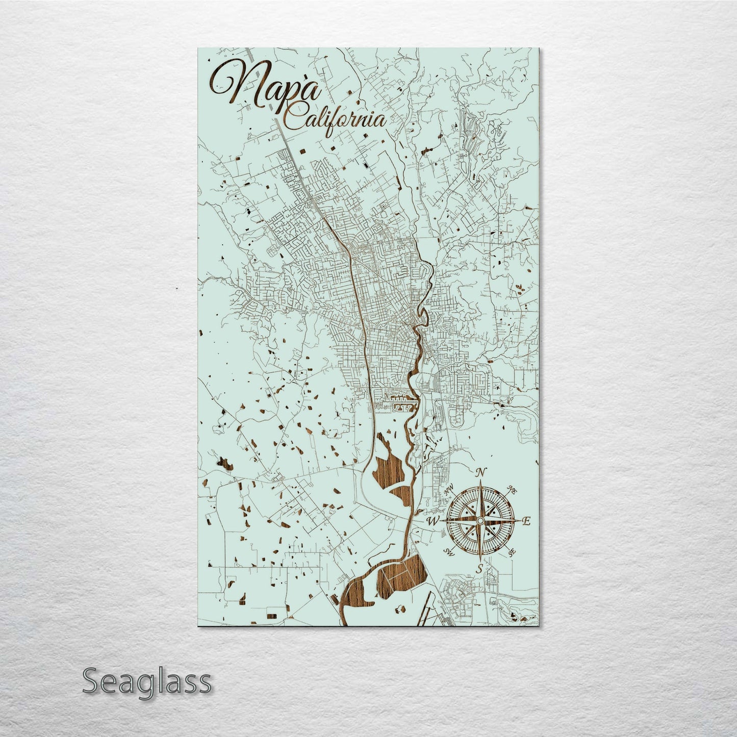 Napa, California Street Map