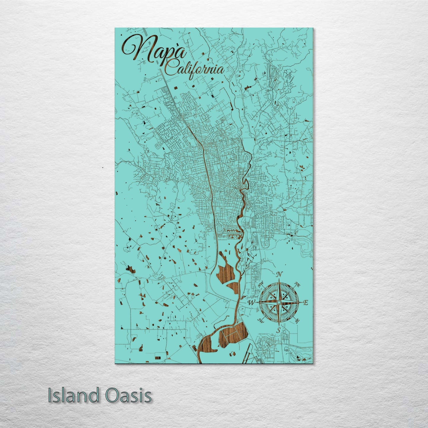 Napa, California Street Map