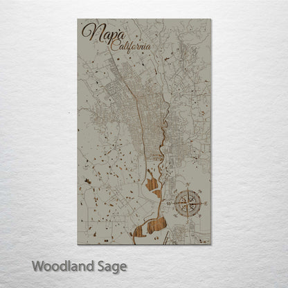 Napa, California Street Map