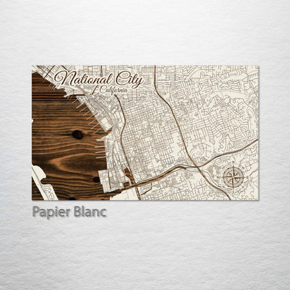 National City, California Street Map