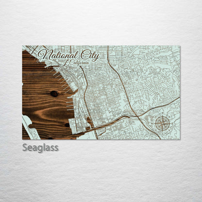 National City, California Street Map