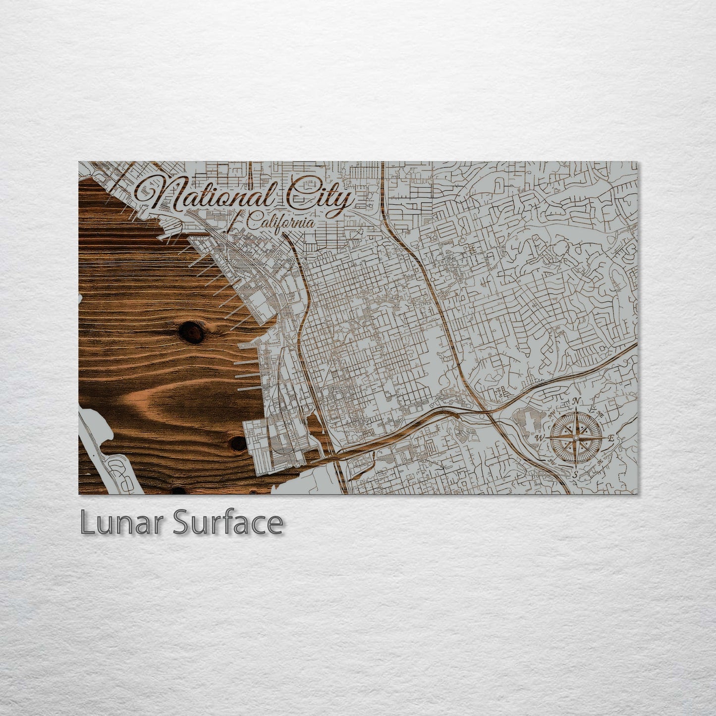 National City, California Street Map