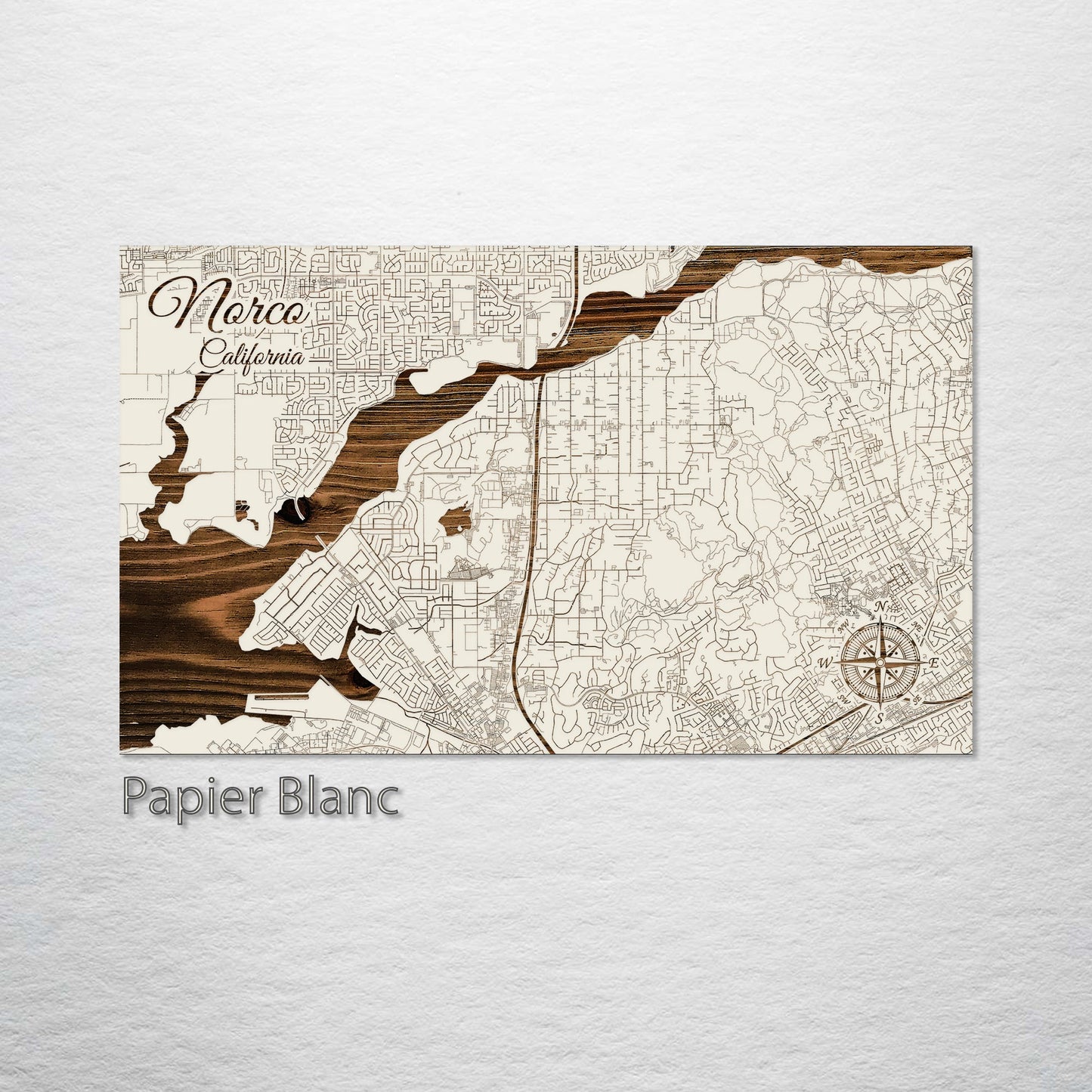 Norco, California Street Map