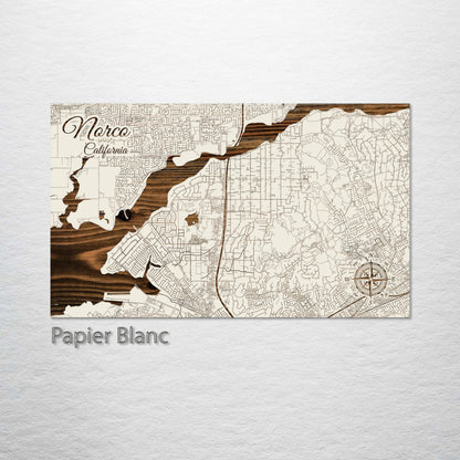 Norco, California Street Map