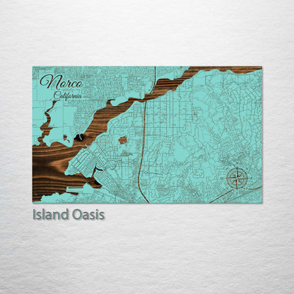 Norco, California Street Map