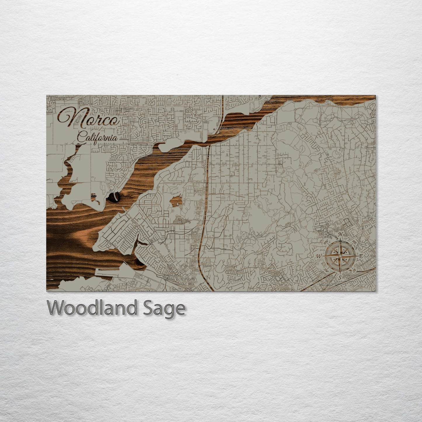 Norco, California Street Map