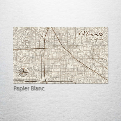 Norwalk, California Street Map