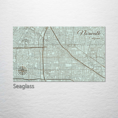 Norwalk, California Street Map