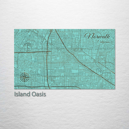 Norwalk, California Street Map