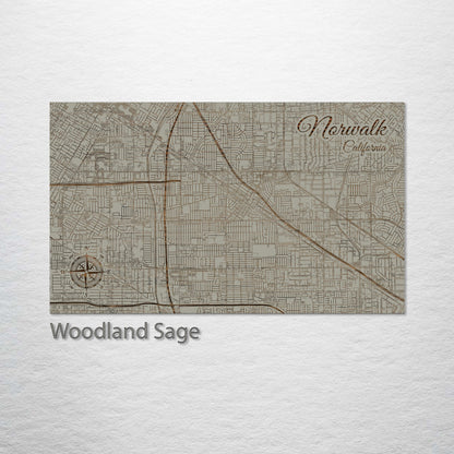 Norwalk, California Street Map