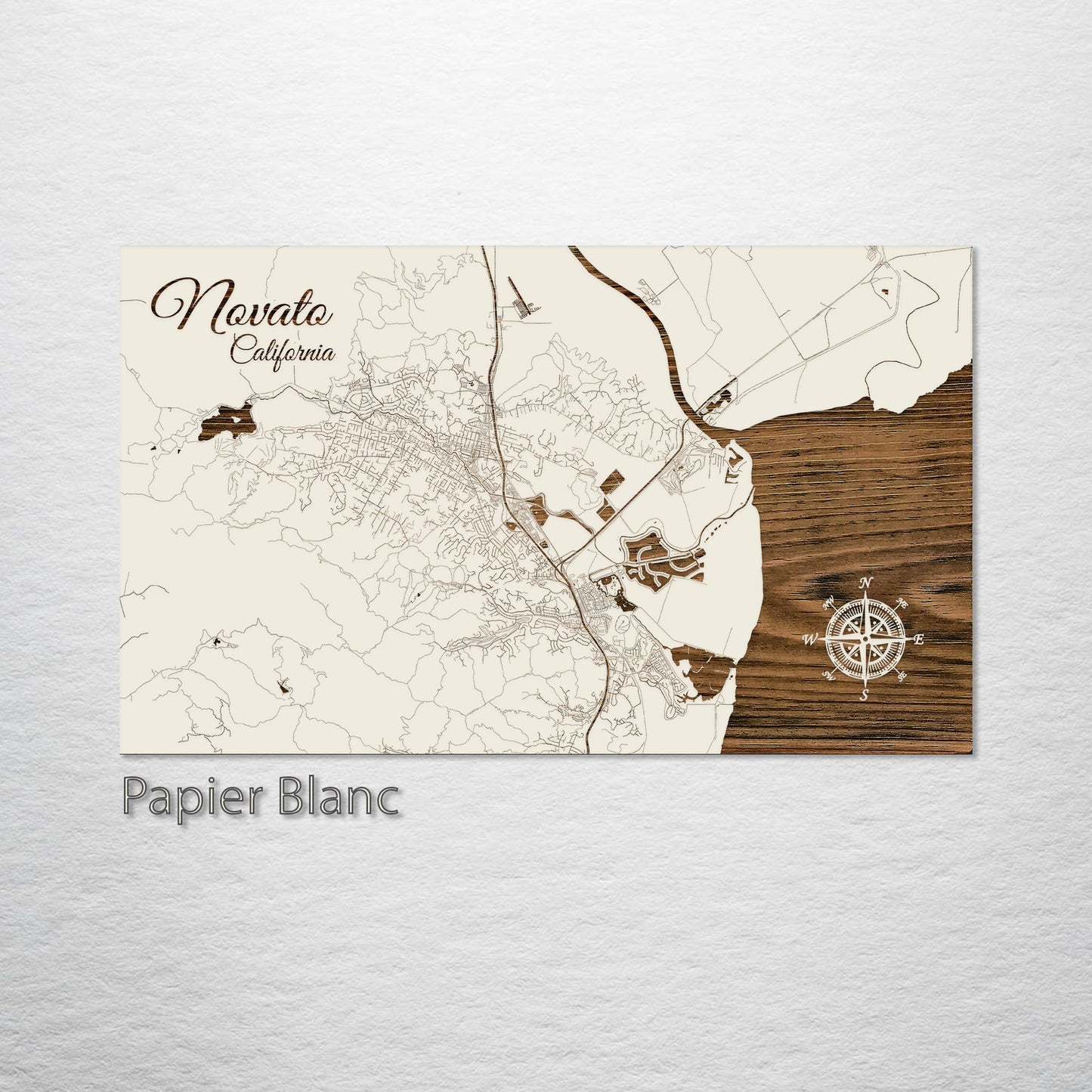 Novato, California Street Map