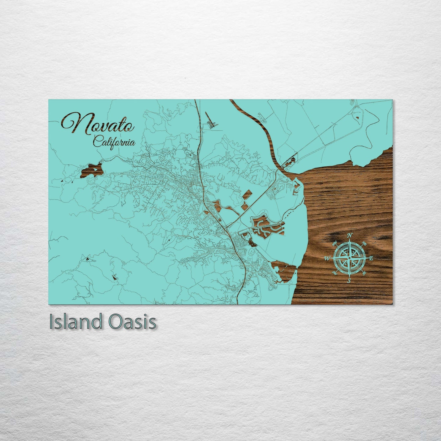 Novato, California Street Map