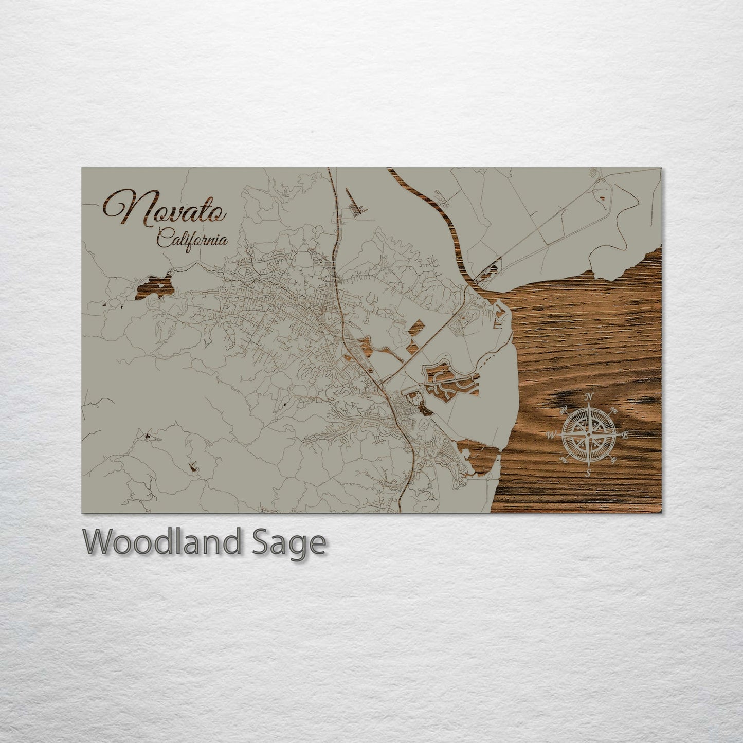 Novato, California Street Map