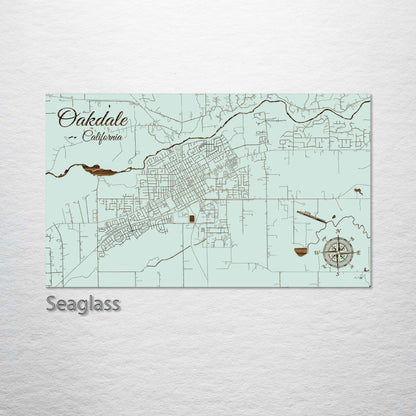 Oakdale, California Street Map