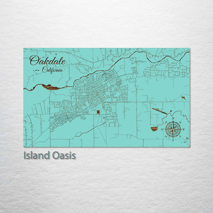 Oakdale, California Street Map