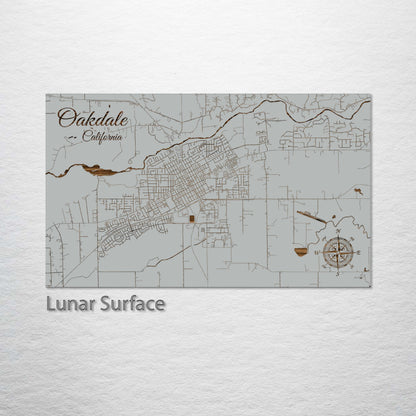 Oakdale, California Street Map