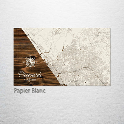 Oceanside, California Street Map