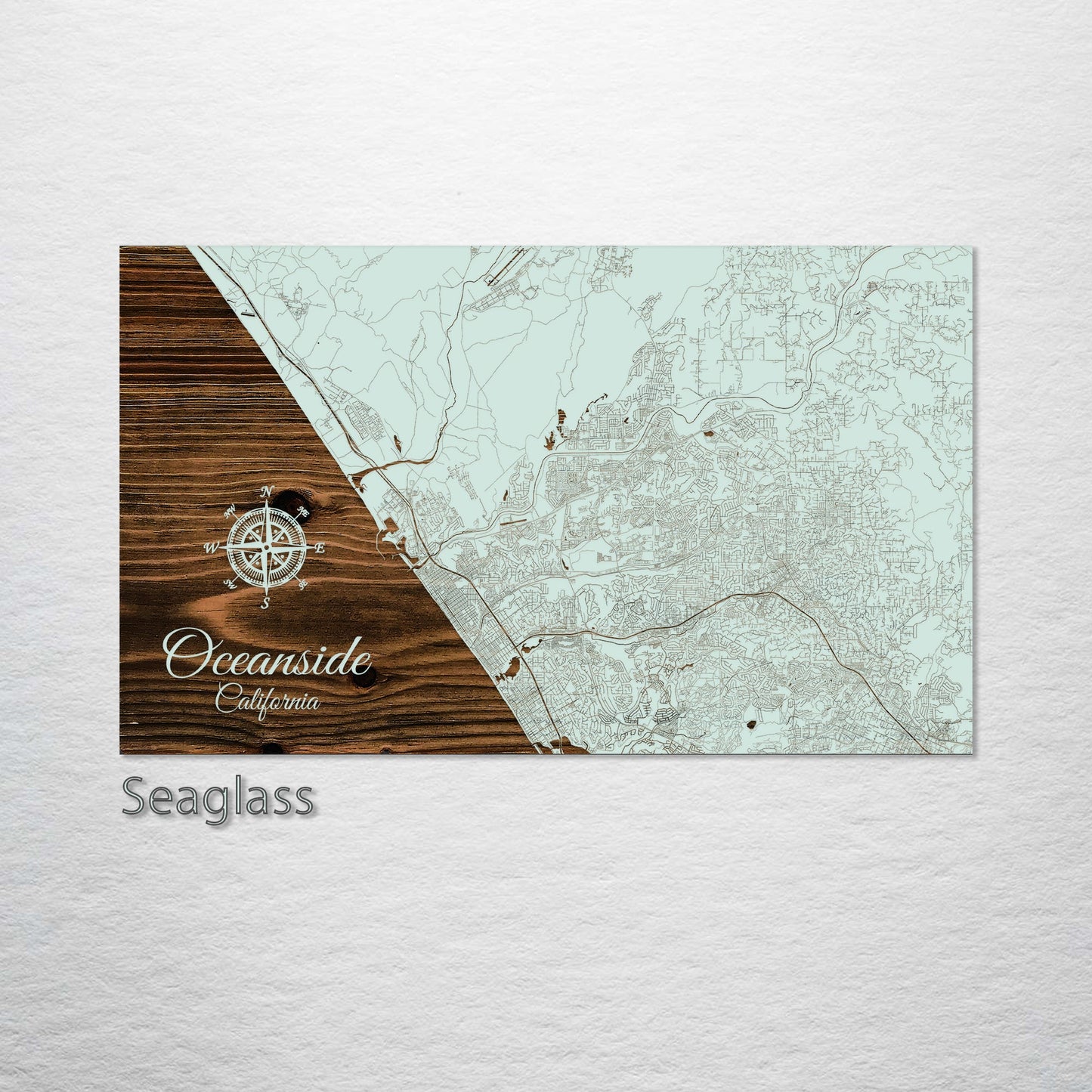 Oceanside, California Street Map