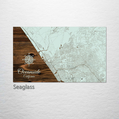 Oceanside, California Street Map