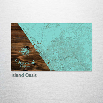 Oceanside, California Street Map