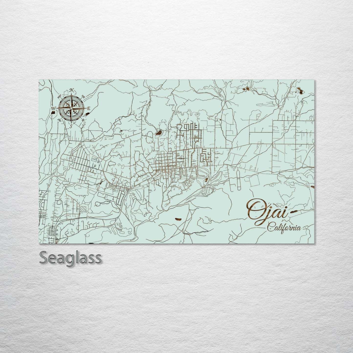 Ojai, California Street Map