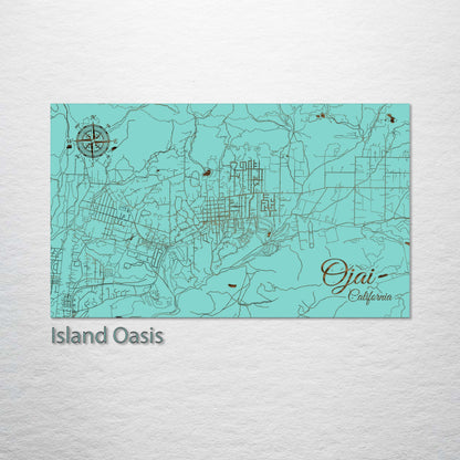 Ojai, California Street Map