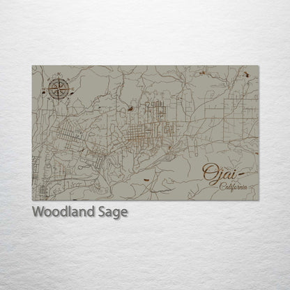 Ojai, California Street Map