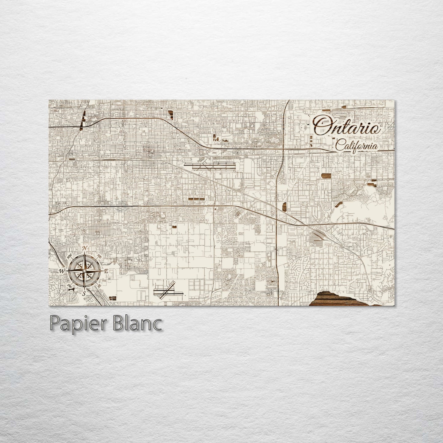 Ontario, California Street Map