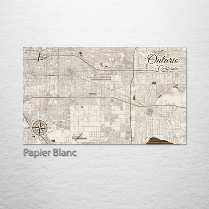 Ontario, California Street Map