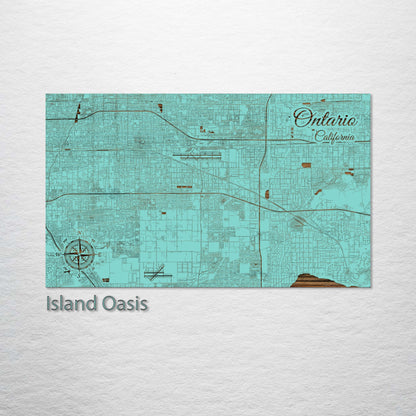 Ontario, California Street Map