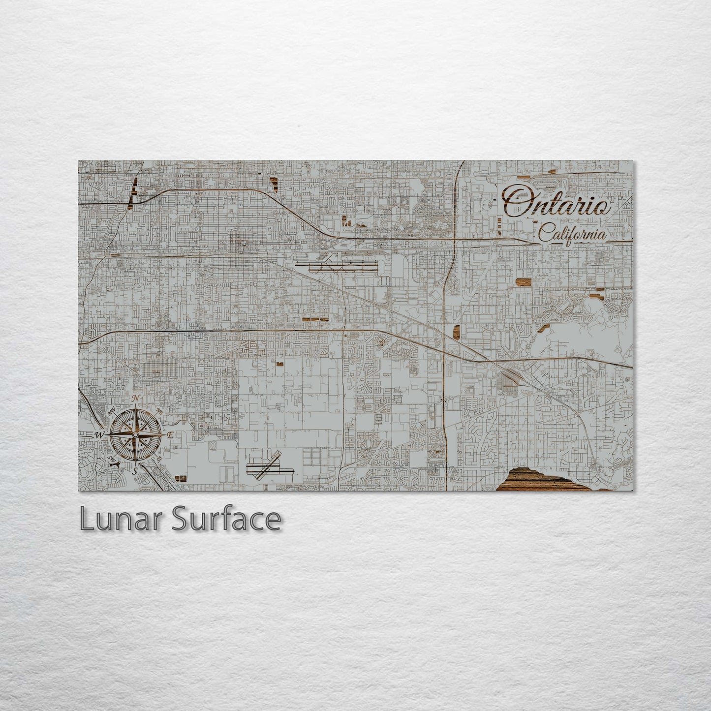 Ontario, California Street Map