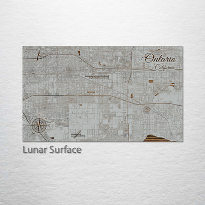 Ontario, California Street Map