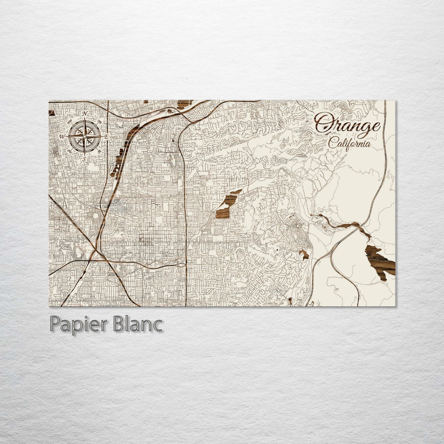 Orange, California Street Map