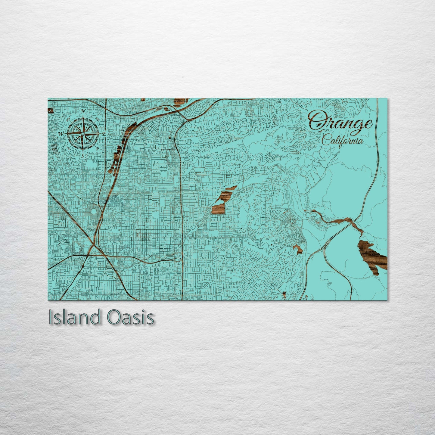 Orange, California Street Map