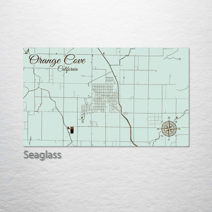 Orange Cove, California Street Map