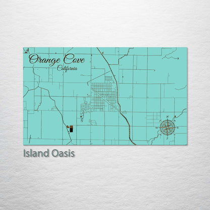 Orange Cove, California Street Map